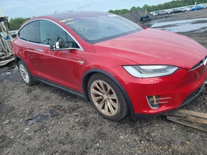 Tesla Model X Red